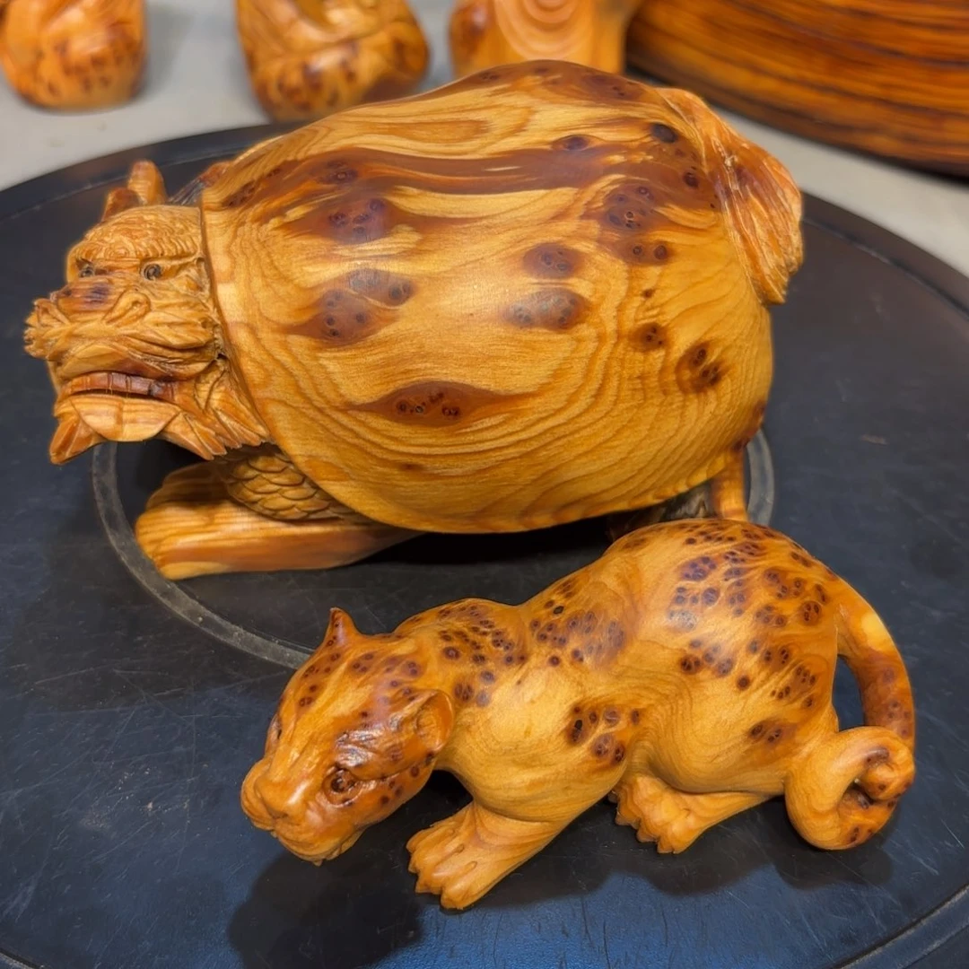 木用****4太行崖柏摆件留疤