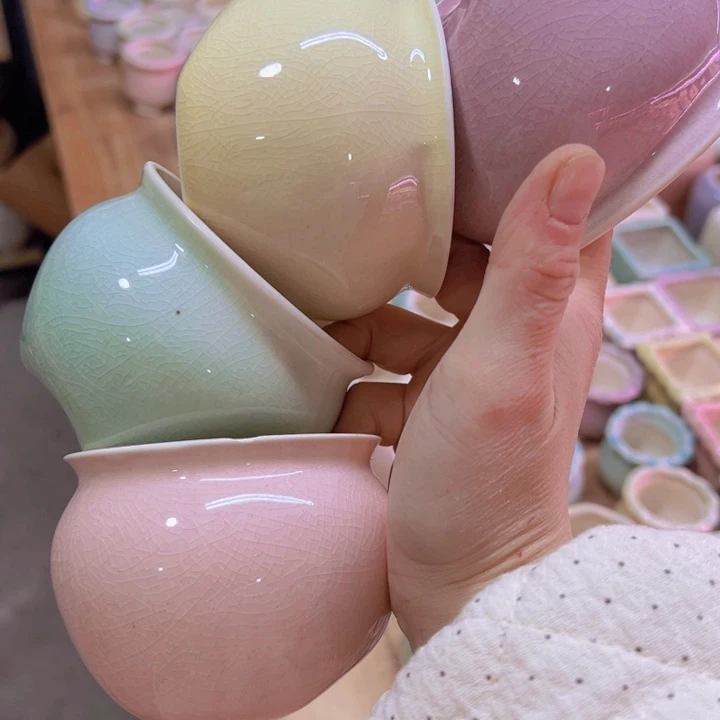 陶瓷花盆当场凑满12包邮