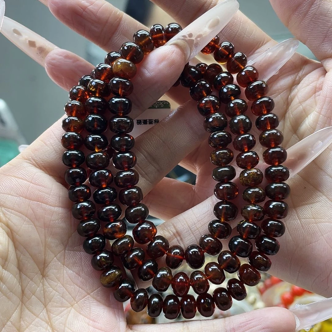 琥珀未镶嵌裸石7血珀