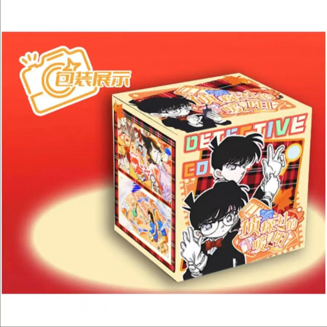 【9.9亏本转盘】云端文创《名侦探柯南》徽章收藏卡盲盒（默认待拆）