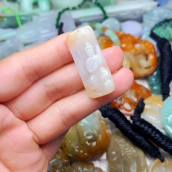 未镶嵌挂件翡翠翡翠