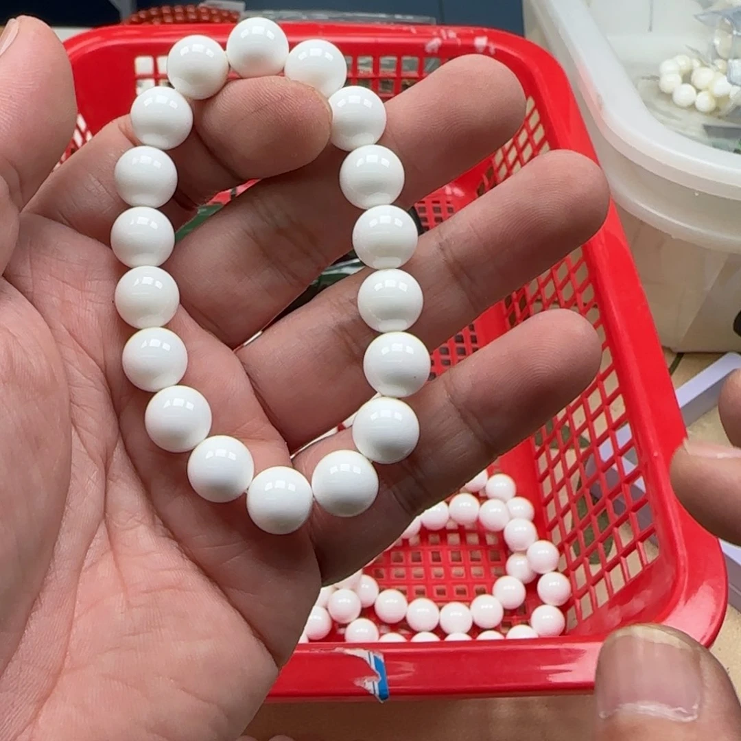 白玉菩提手串白色980