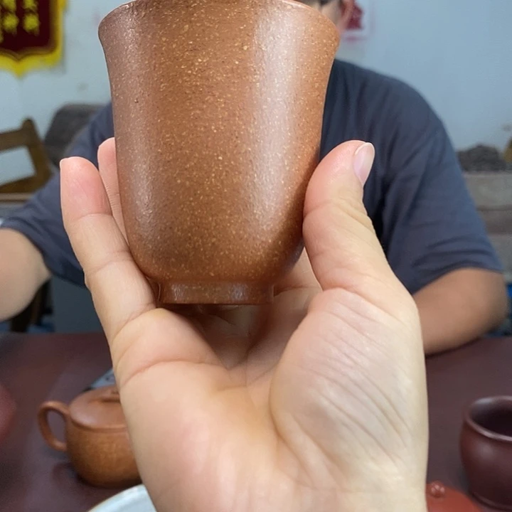 茶壶紫砂冷金黄闻香杯100左右的容量