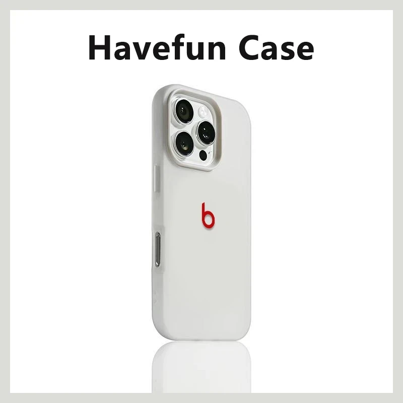 雅天立Beats肤感适用苹果17/16Promax手机壳15华为vivo小米14oppo