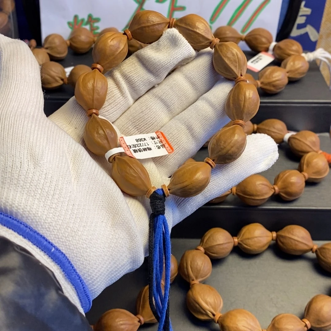 刘***』橄榄核手串/手链梅林铁核17/23左右