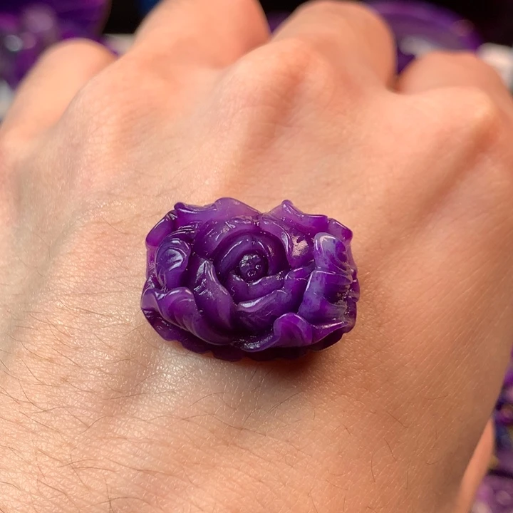 苏纪石（舒俱来）未镶嵌裸石吊坠