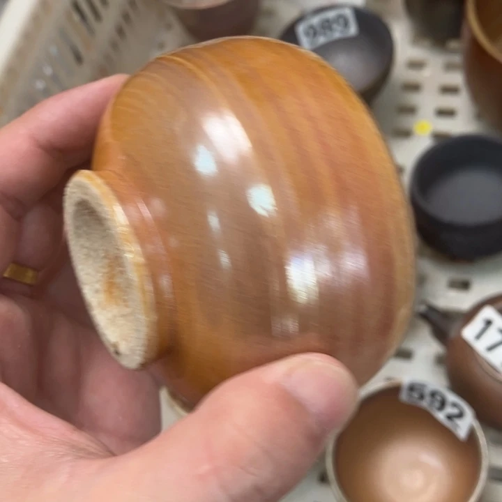 柴烧杯子宝瓶大放漏