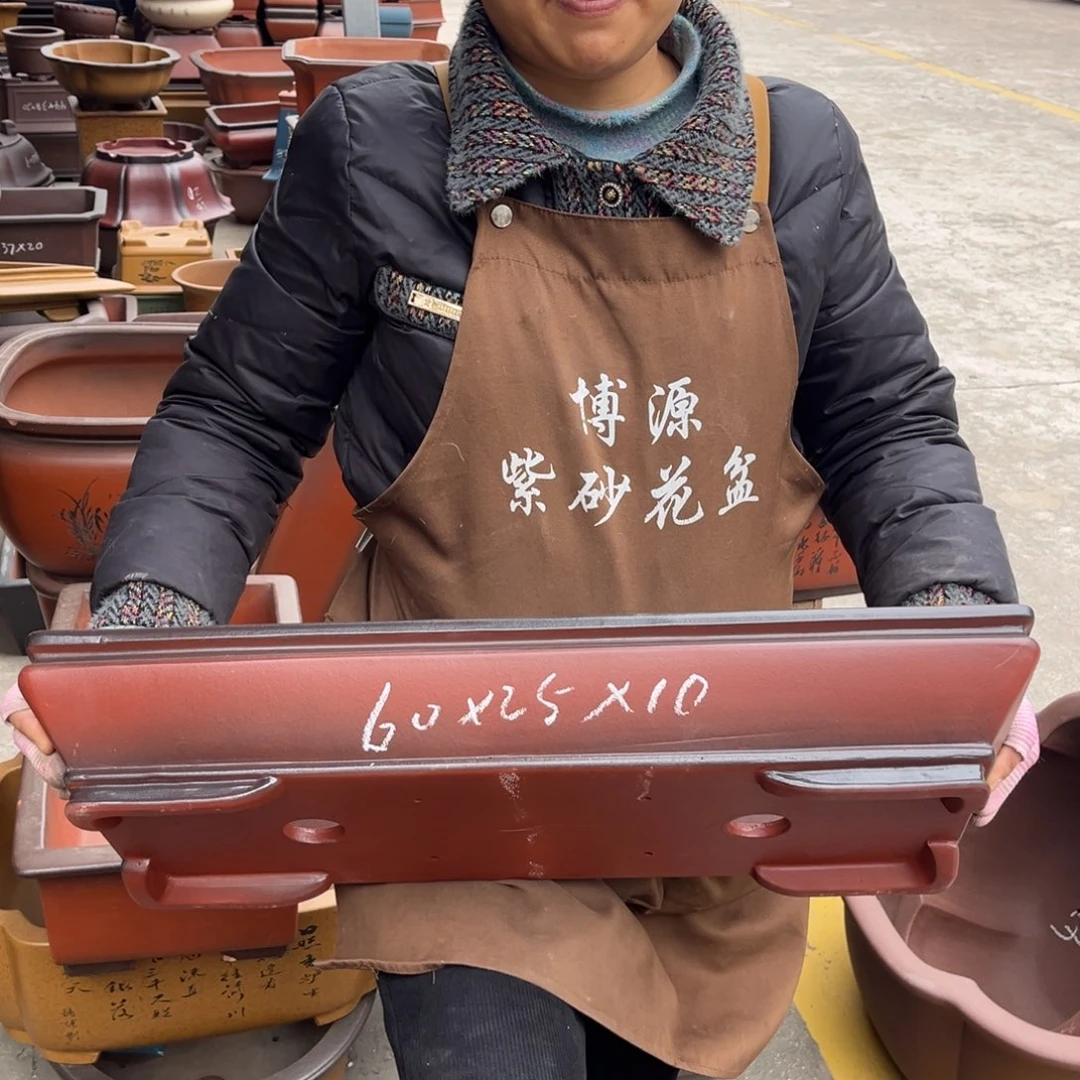 紫砂花盆盆景艺术