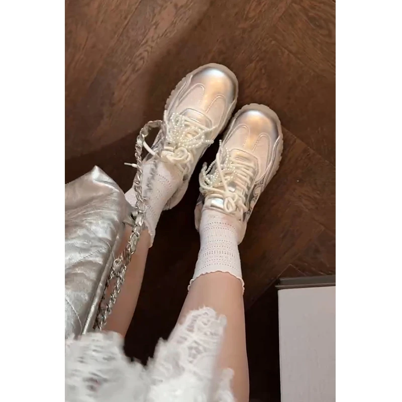 【游鹿鹿】百诗恋 2025秋季爆款时尚百搭德训鞋(跟高5cm)