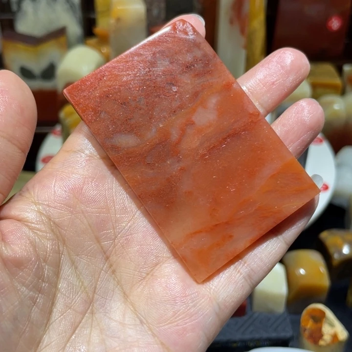 寿山石印石素章印章