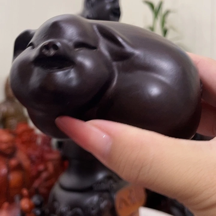 香榧木小猪工艺品hhh