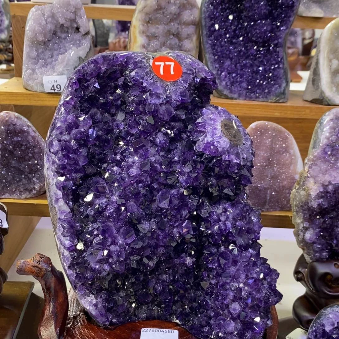 未镶嵌大型摆件（非配饰）紫晶