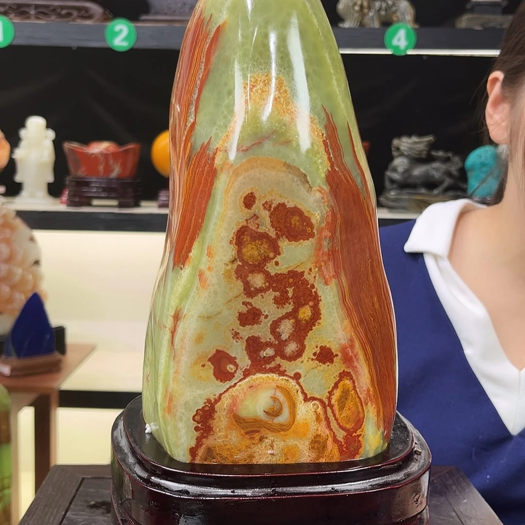 家***怀玉玉石家居摆件装饰