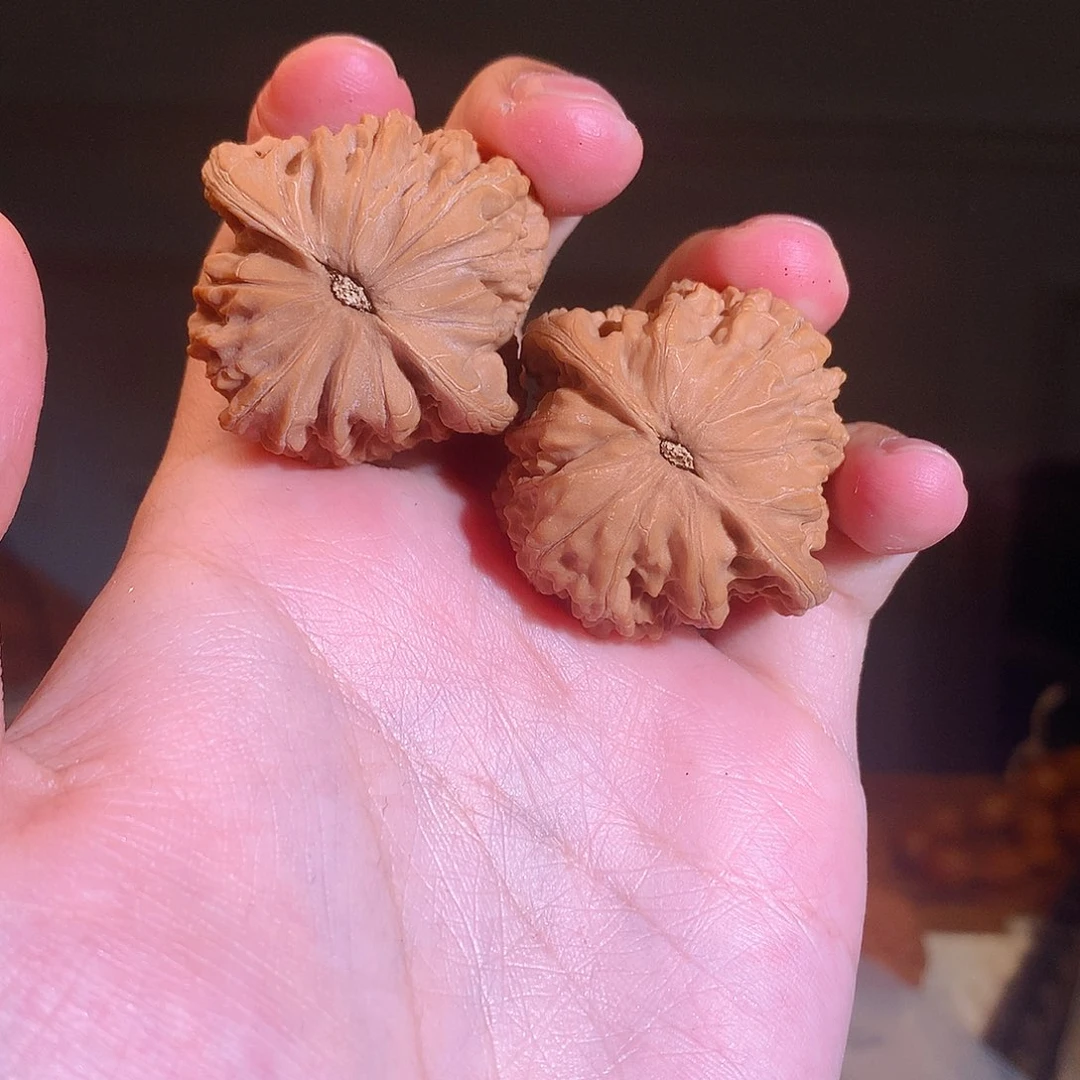 文玩核桃吊坠37尺磨盘66号