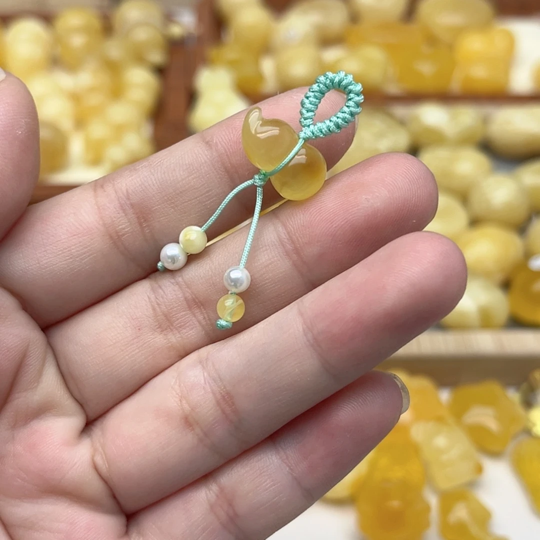 裸石蜜蜡未镶嵌天然