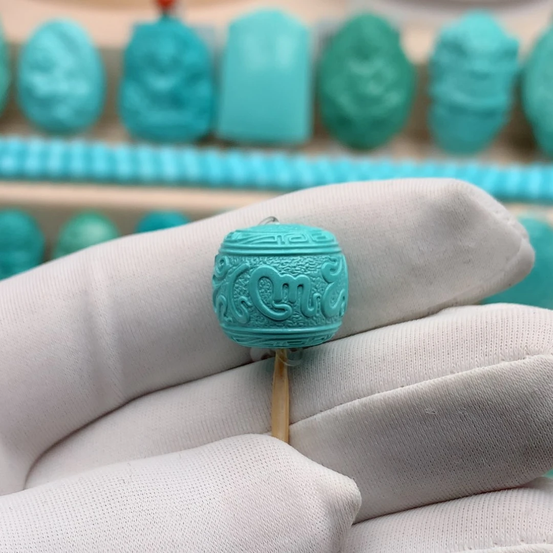 绿松石珠宝奇石未镶嵌