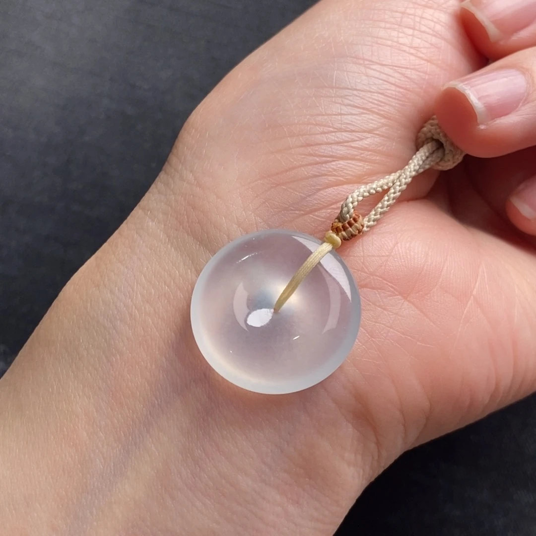 翡翠未镶嵌颈饰21.7-4.9