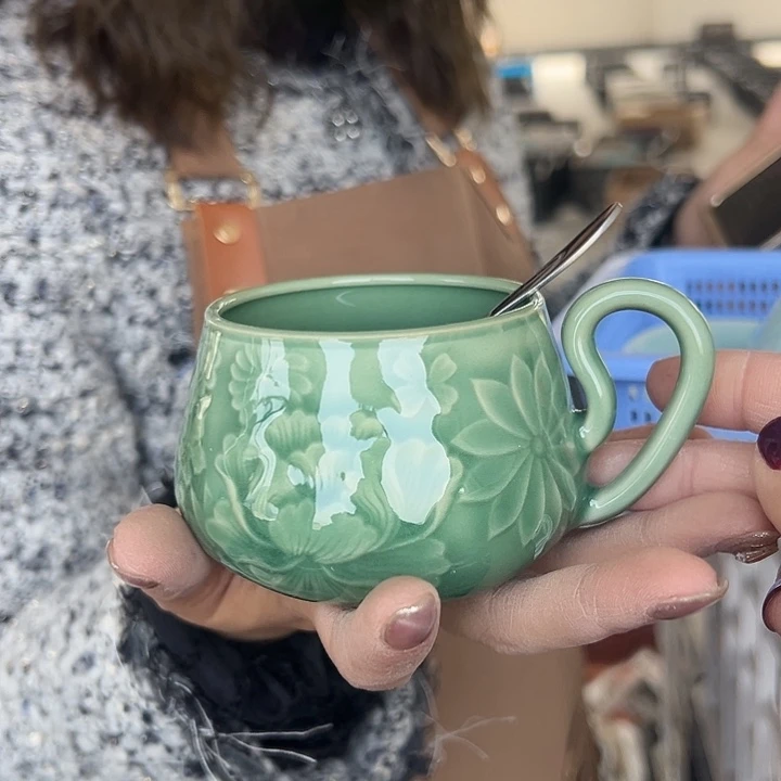 小米茶器龙泉青瓷