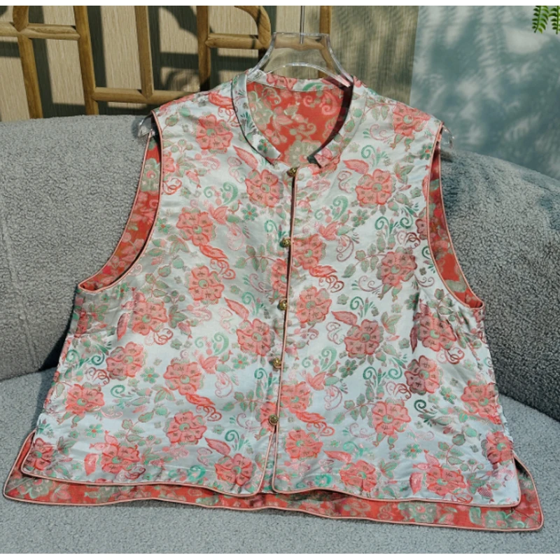 【SHANGLIU】JM1686新中式国潮风百搭提花长袖休闲女装秋季（112）