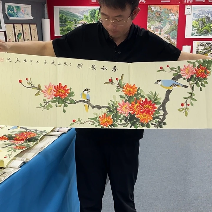 国画今天早上国画作品欣赏