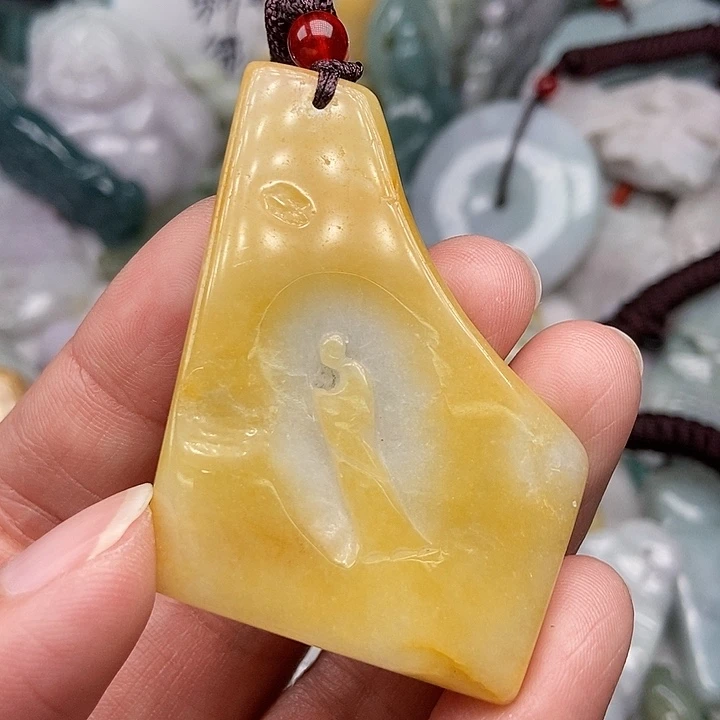 未镶嵌挂件翡翠翡翠