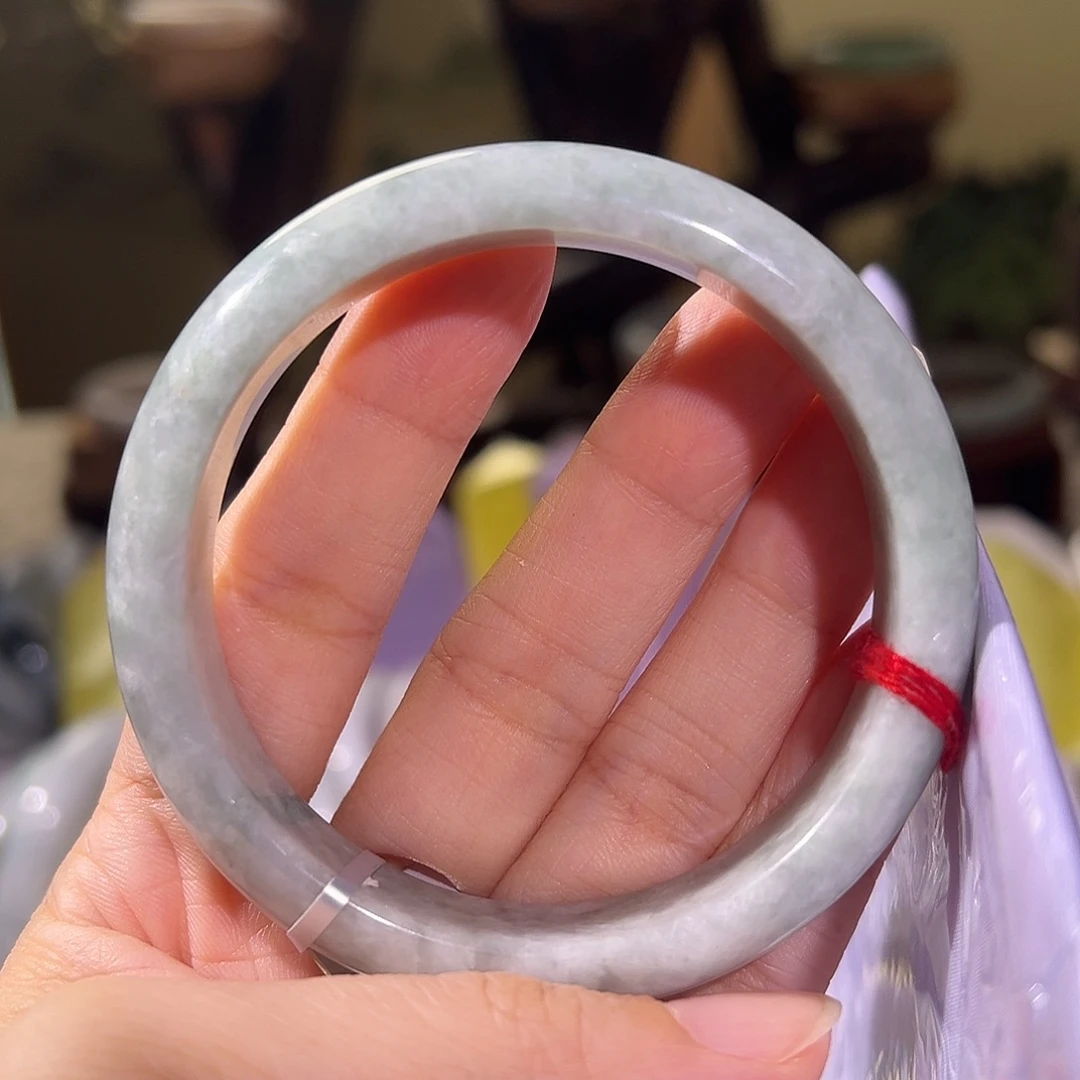 翡翠手镯未镶嵌天然缅甸A货翡翠手镯68