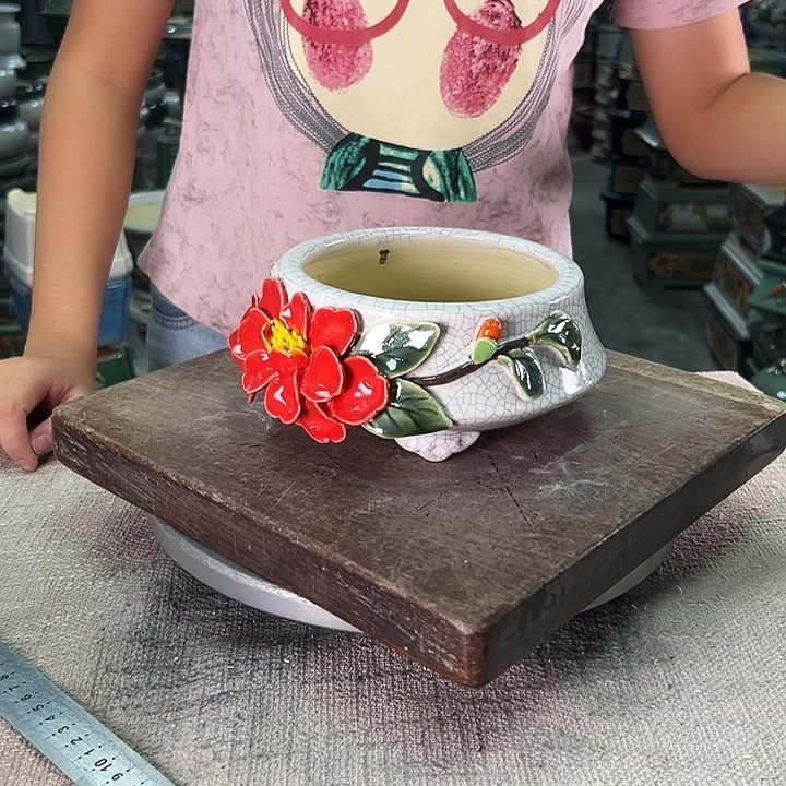 泳坤堂石湾盆陶瓷