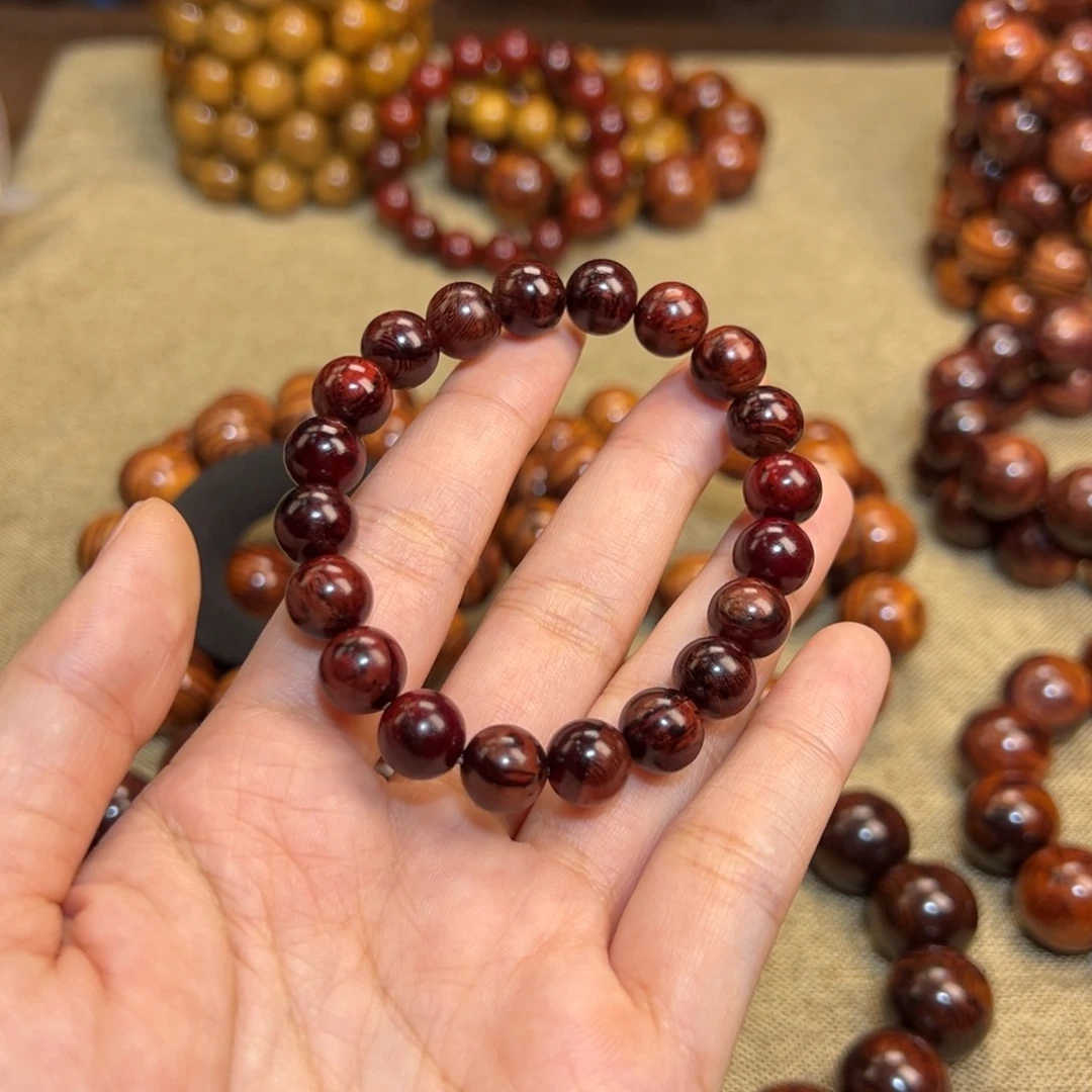 手串/手链黄花梨/降香黄檀山**法