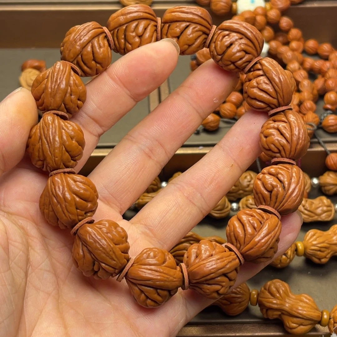 手串桃核龙纹桃核30