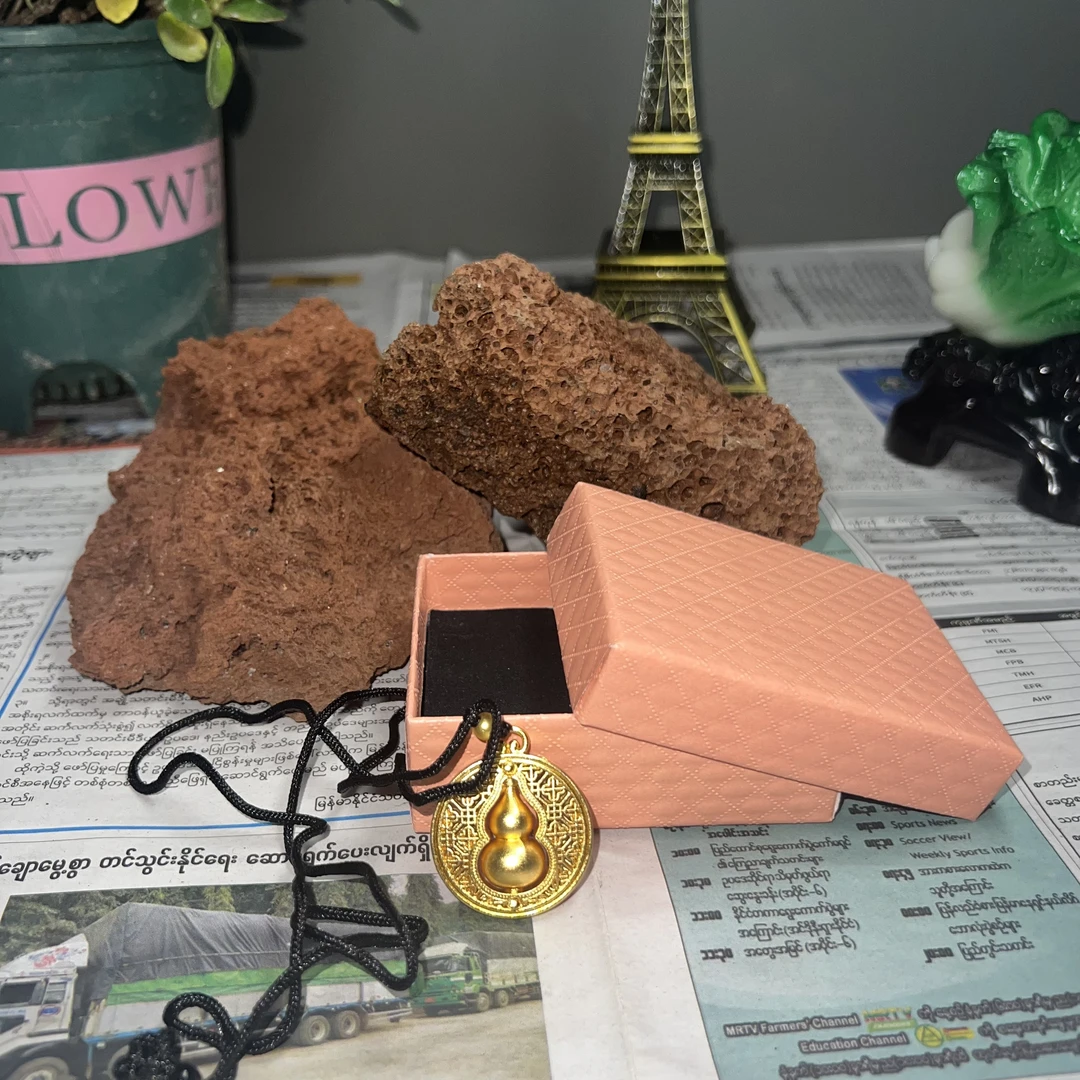 M2-彩云葫芦圆盘挂件（带礼盒多样性发一）