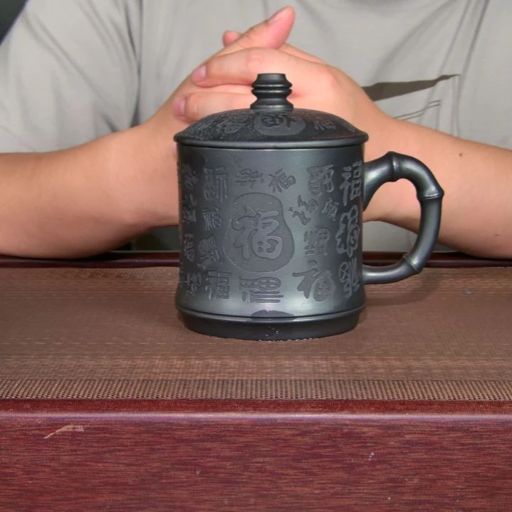 茶杯紫砂高货放漏