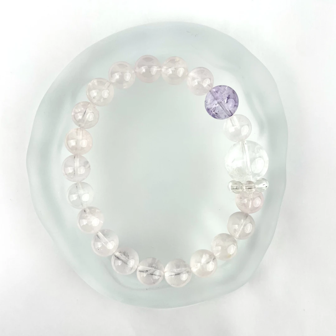 （直播间福利）天然粉晶手串