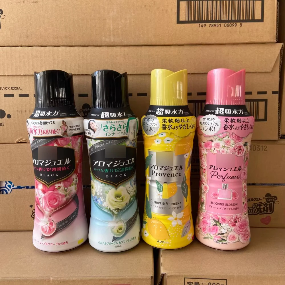 日本宝洁留香珠护衣留香颗粒去静电柔顺消臭持久芳香420ml