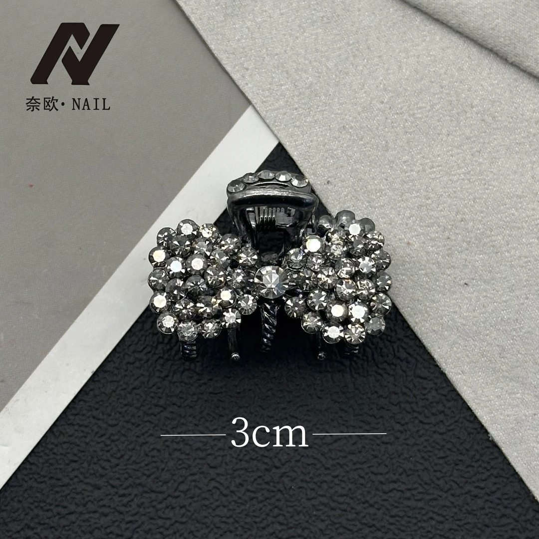 【NAIL·奈欧】设计师系列7805蝴蝶结小抓夹时尚