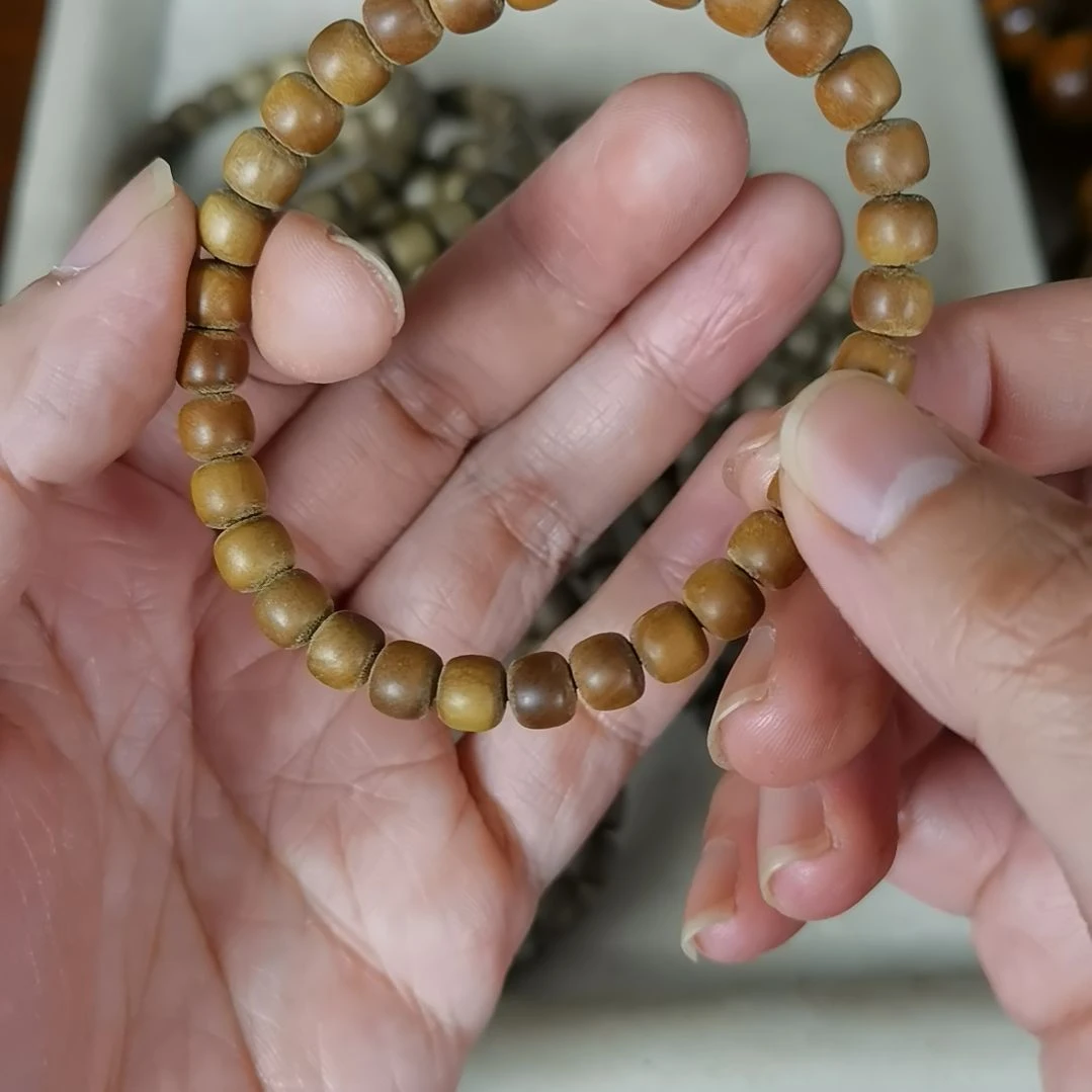 檀香木手串/手链6mm桶珠