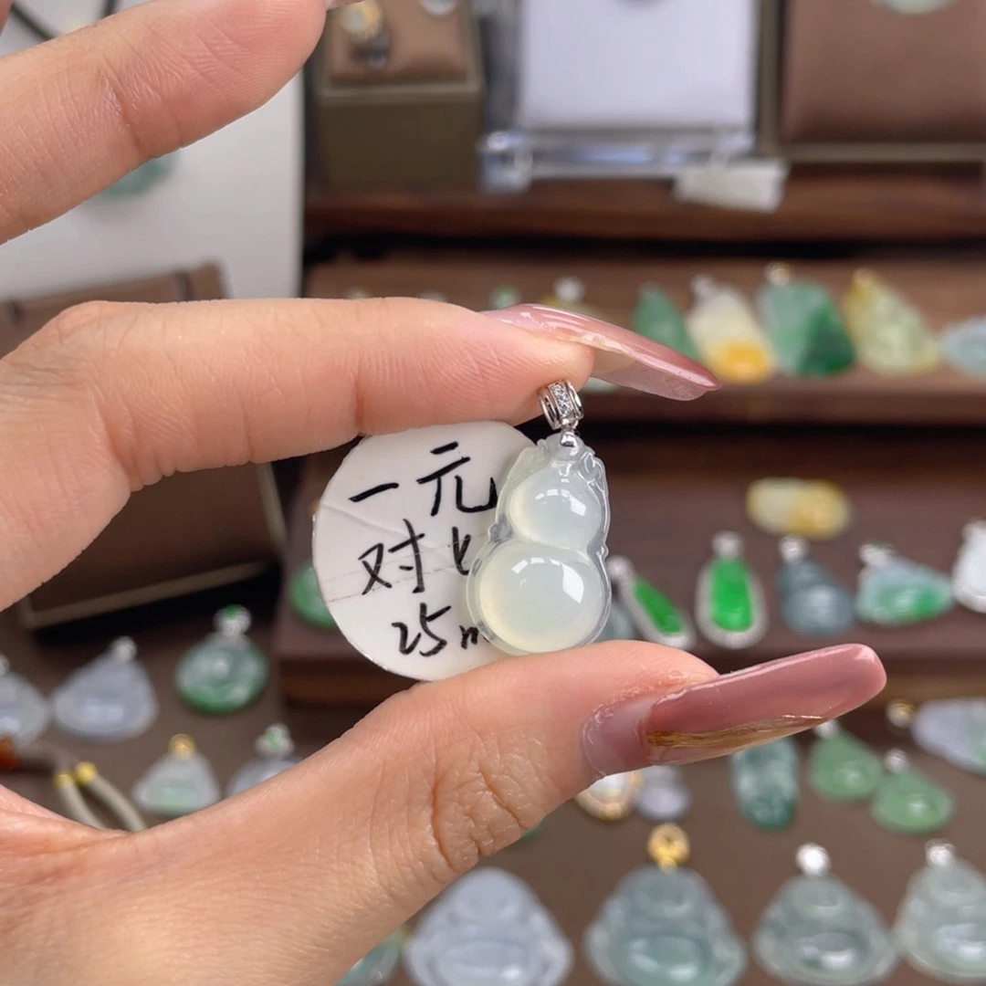 翡翠颈饰未镶嵌锁骨链迷你款