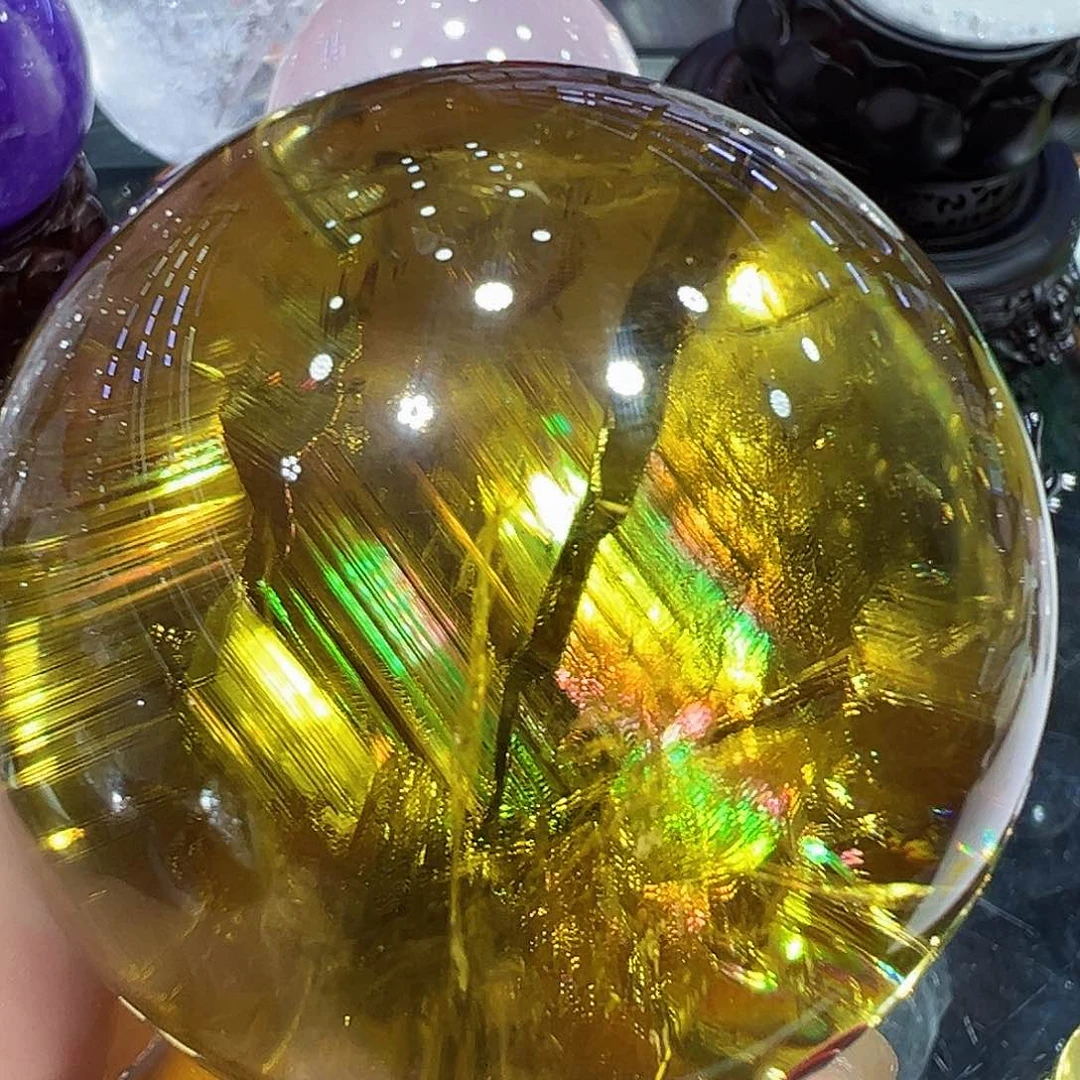 水晶球摆件未镶嵌水晶