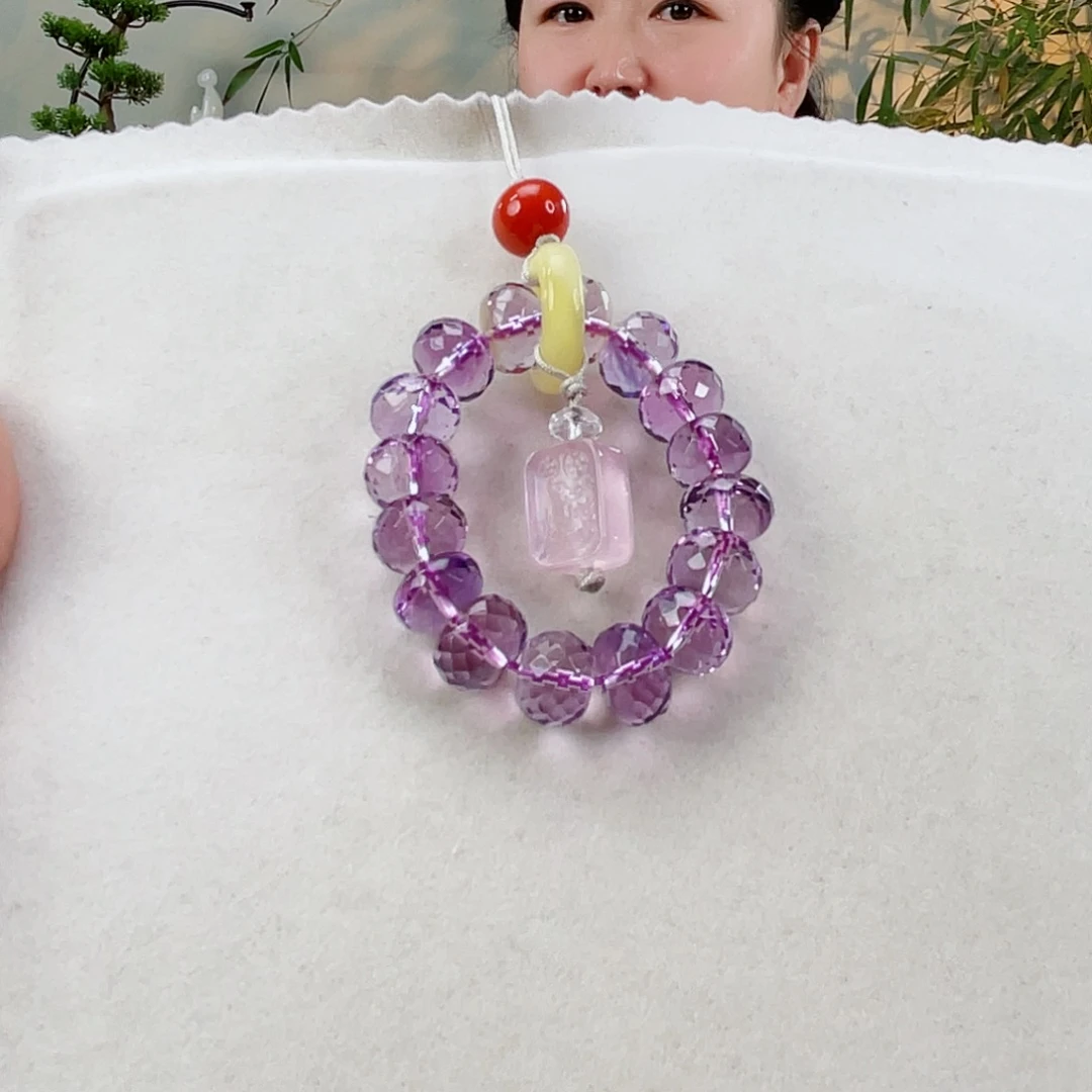 水晶车挂未镶嵌@****很水晶