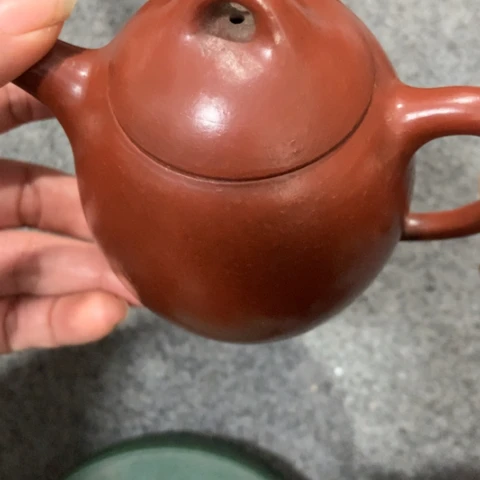 经***典紫砂茶壶陶瓷摆件爱好者摆件