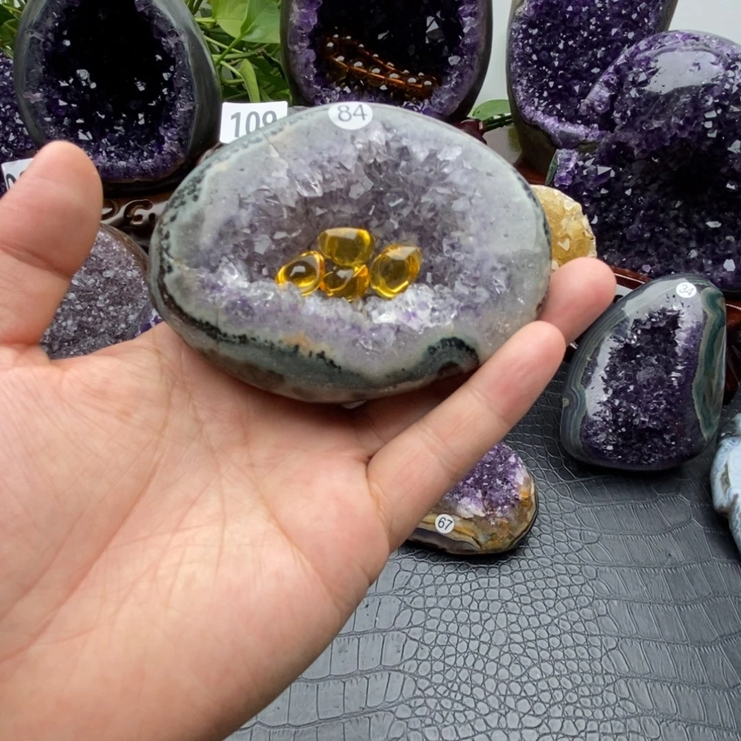 未镶嵌紫晶大型摆件（非配饰）