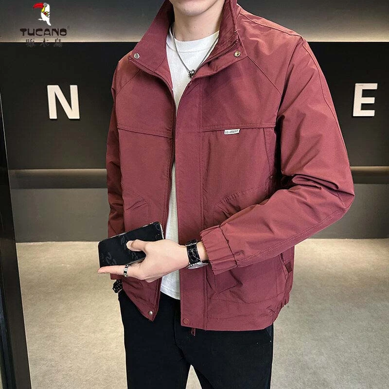 TUCANO/啄木鳥高品质春季新款休闲气质立领夹克潮流帅气男士外套