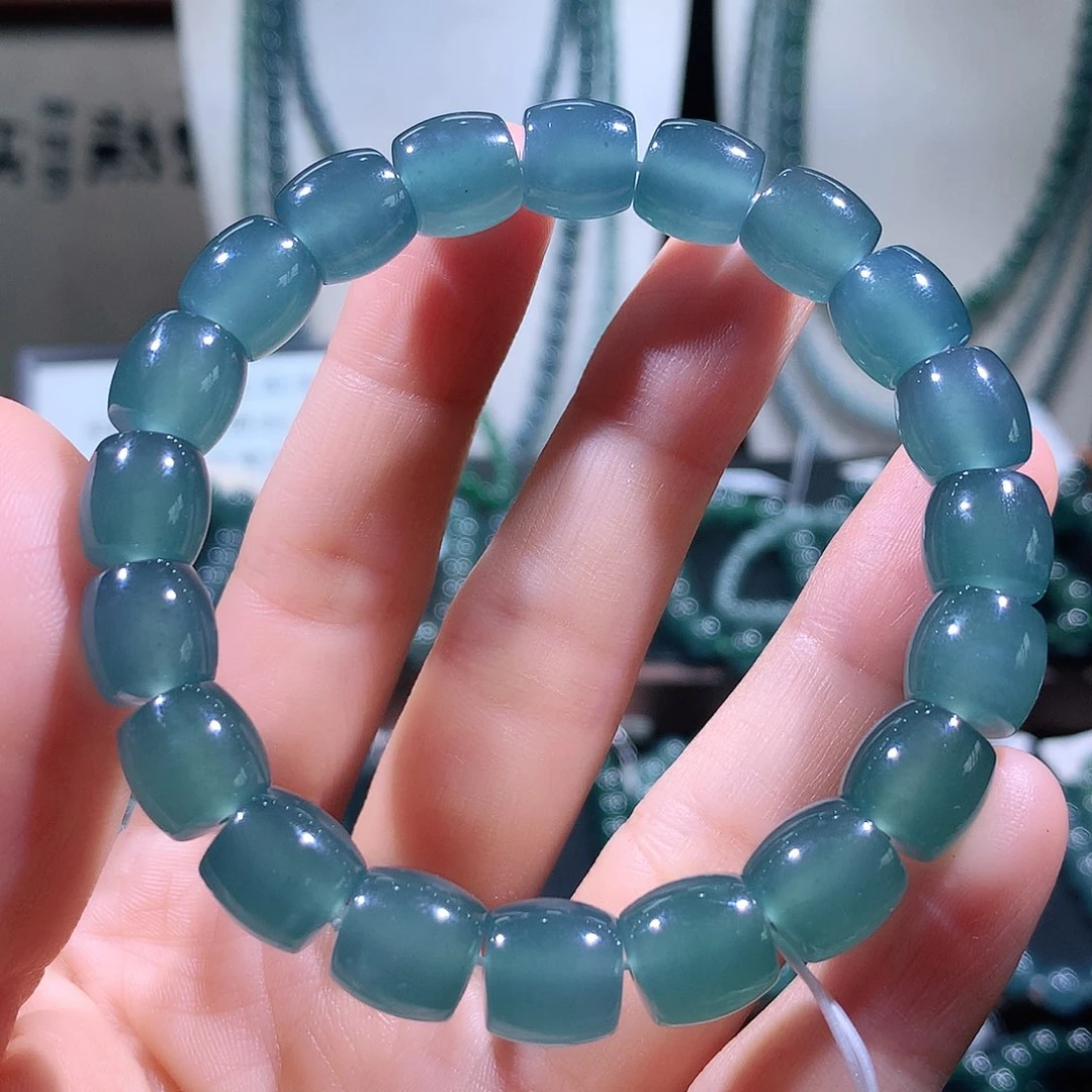 未镶嵌手链翡翠天然a货翡翠手串10mm