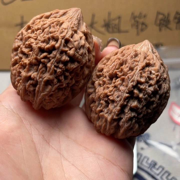 流***风文玩核桃吊坠大蒜头39