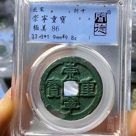 铜闻博文化崇宁重宝