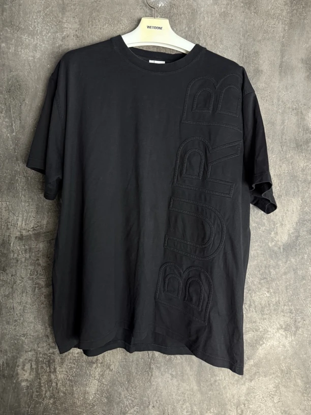 全新未使用 BURBERRY/博柏利 Jm L码*1/大LOGO短袖T恤/12431