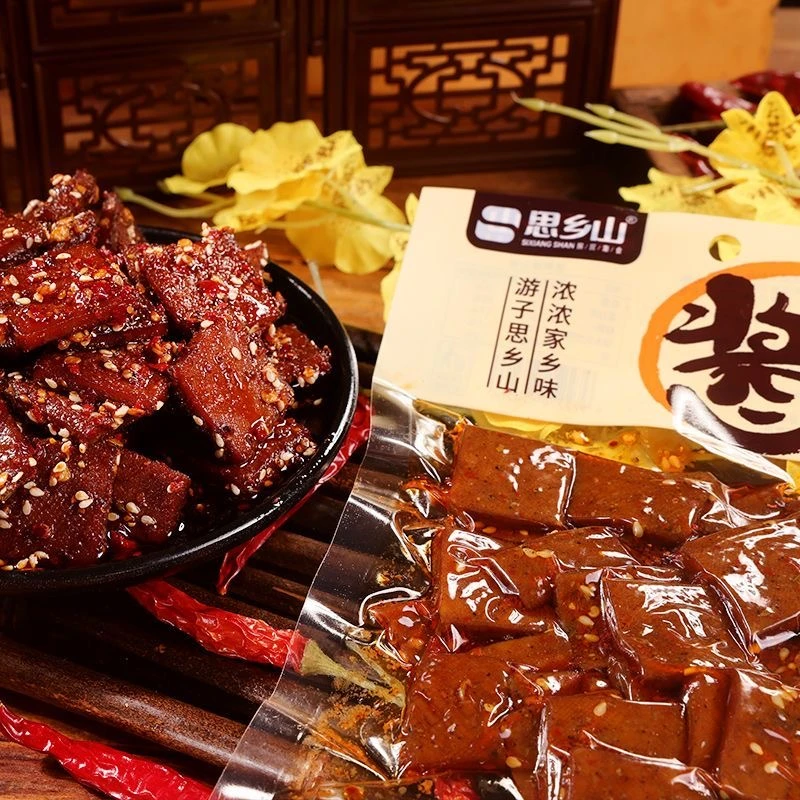 思乡山平江酱干125g*5袋