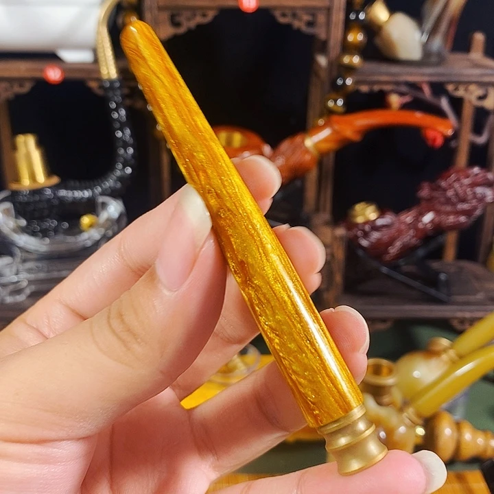 高端定制金丝楠烟嘴
