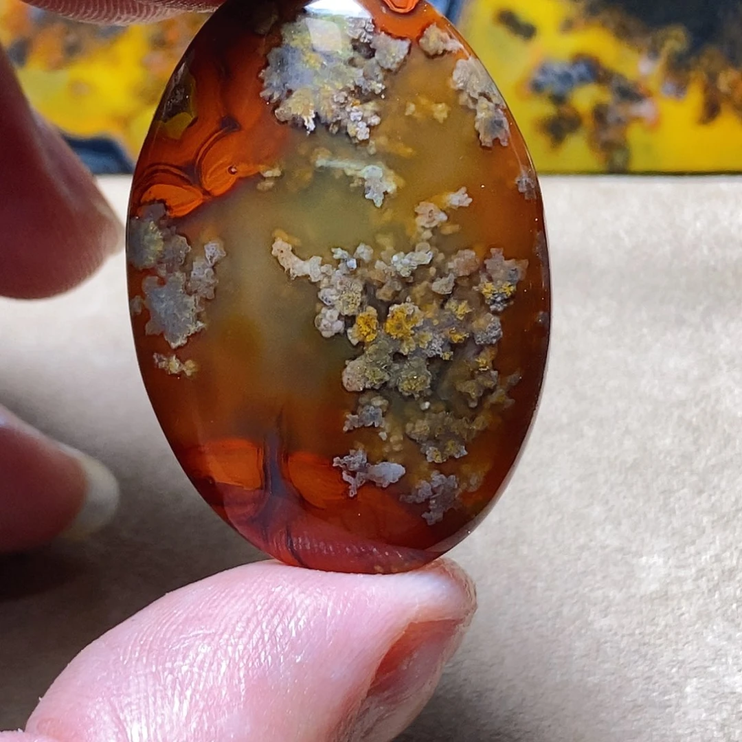 玛瑙/玉髓颈饰未镶嵌祥***9