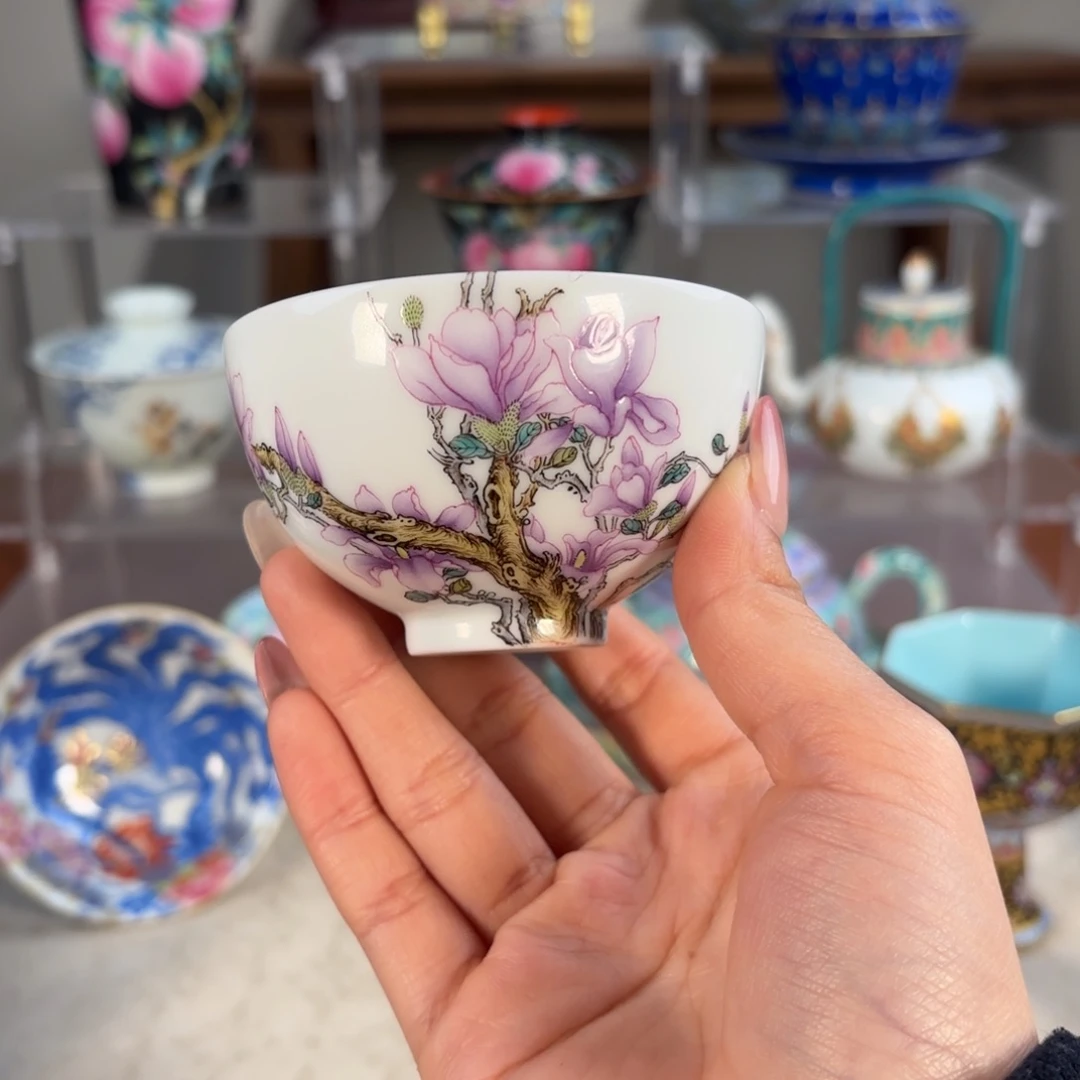 纯手工手绘 高端茶器