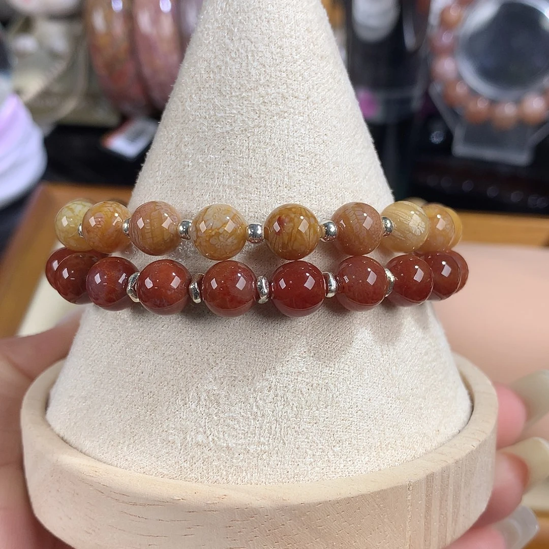 吊坠(赠链)未镶嵌硅化珊瑚（珊瑚玉）12号